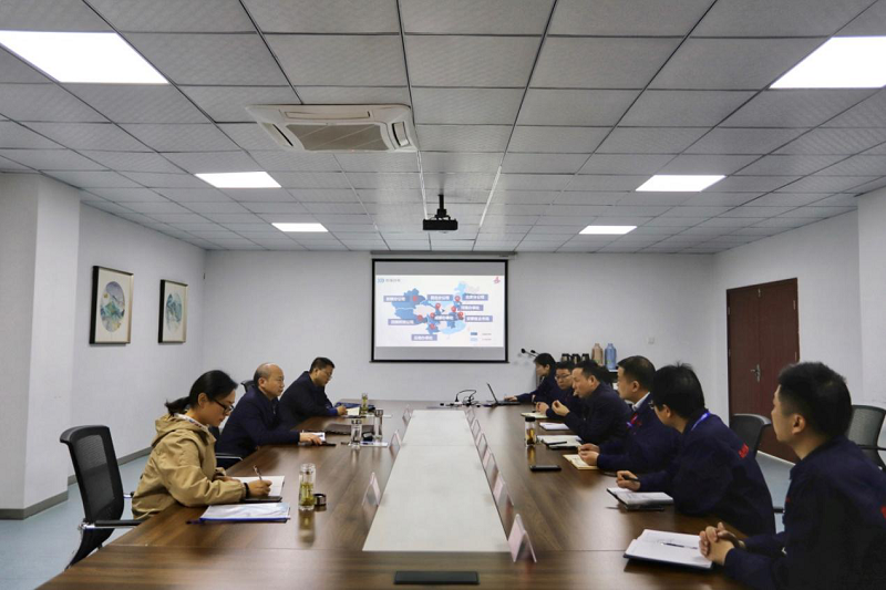 赵时运赴路桥集团检测公司调研