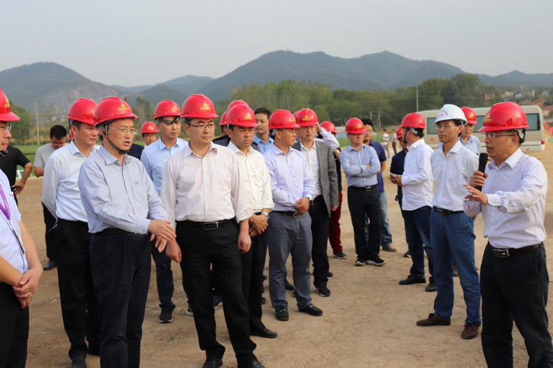 怀宁县四买办子向导赴安建投资怀宁PPP项目调研