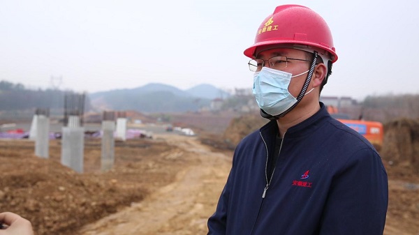 怀宁县长余学峰到安建建设S238PPP项目调研督导