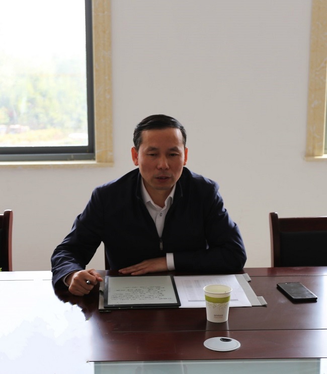 路桥集团党委书记、董事长盛明宏赴六安、望江、庐江项目调研