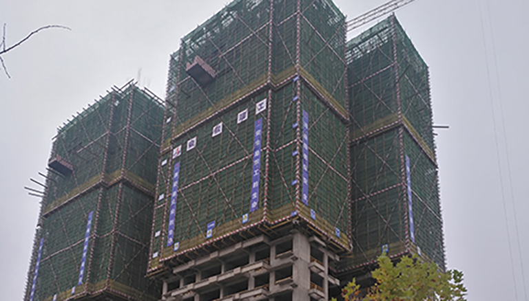 安建建设贵州凤凰栖一标段项目顺遂通过贵阳市修建清静文明施工样板工地验收