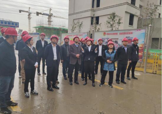 王厚良赴温顺地产蚌埠静天府及合肥叶语溪项目调研