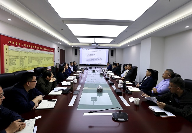 股份公司总司理许克顺莅临路桥集团调研前三季度经济运行情形