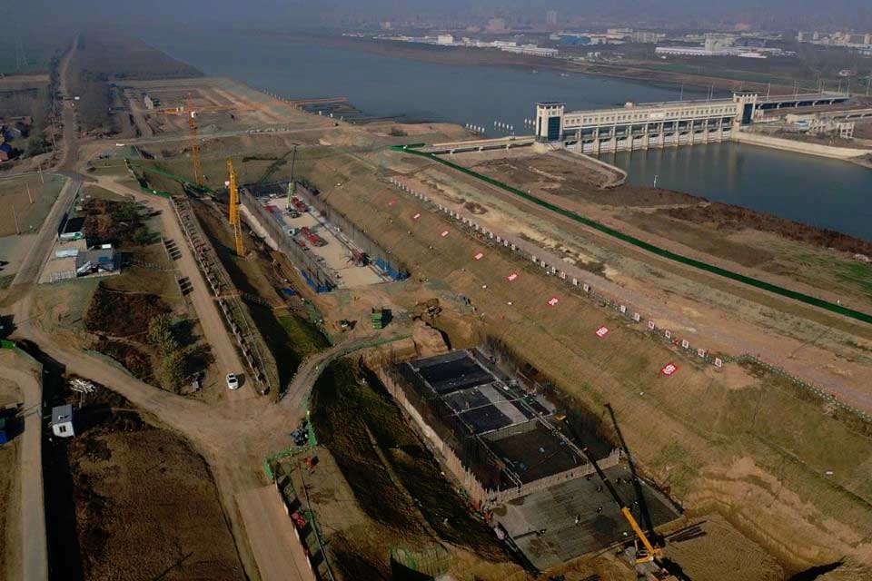 安徽路港“大干120天劳动竞赛”决胜篇系列报道（7）——灵璧船闸项目决战四十天、奋力保目的
