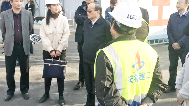 淮南市委书记沈强赴安建建设淮南文化宫项目、淮南卫校新校区项目调研指导事情