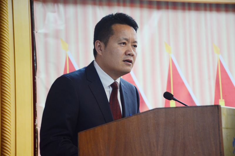 安建建材召开一届四次职工代表大会暨2019年岁情聚会