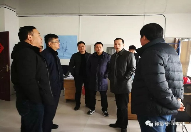 路桥集团党委书记、董事长盛明宏赴利辛PPP项目调研指导