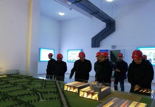 股份公司总司理许克顺一行莅临路桥集团肥西管廊项目检查指导事情