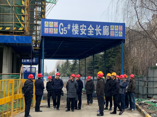 国务院清静检查督导组莅临安徽一建安建·汉城源筑项目检查指导事情
