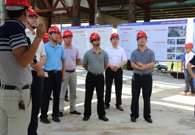 江西省交通运输厅副厅长王昭春一行莅临路桥集团合安改扩建01标项目旅行考察