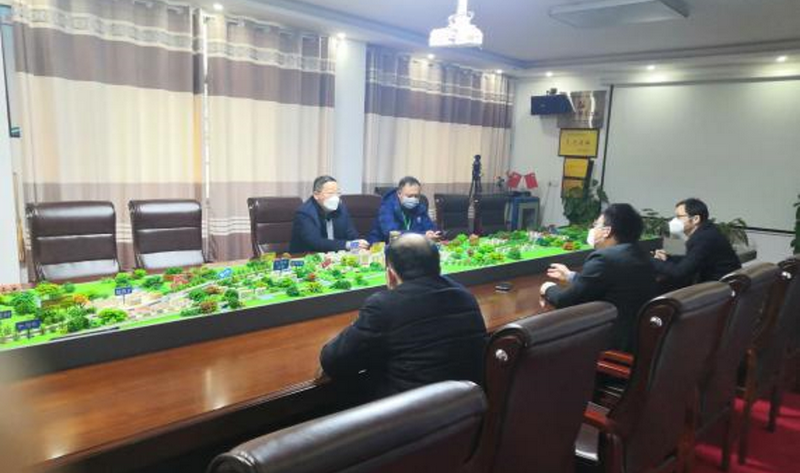 太湖县常务副县长陈时彪赴安建投资太湖两PPP项目指导复产防疫事情