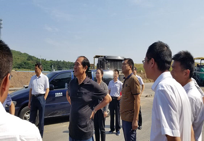 省交通运输厅综合督查组赴路桥集团G318项目举行清静专项督查