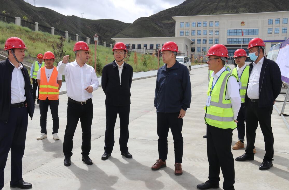 刘家静赴路桥集团西藏新瑞公司调研慰问并拜会山南市常务副市长汪华东