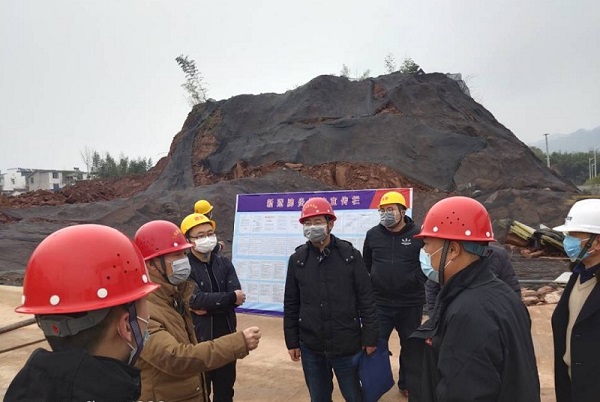 宣都会住建局向导殷双宁赴安建建设绩溪EPC项目指导事情