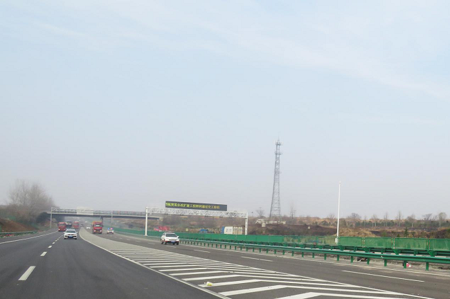路桥集团芜合高速改扩建三标段全线通车