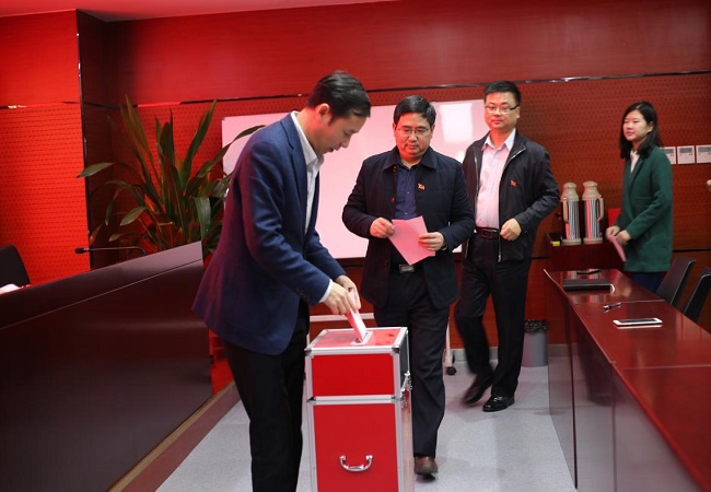 路桥集团机关党支部、工会换届选举事情圆满完成