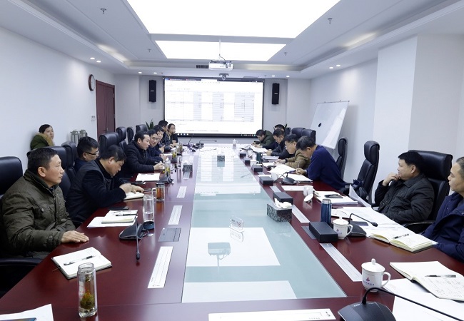 股份公司总司理许克顺带队来路桥集团调研
