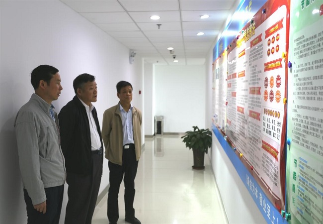 省国资委监事会主席李永江一行莅临路桥集团督察调研事情