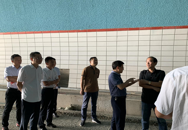 省交通运输厅综合督查组赴路桥集团G318项目举行清静专项督查