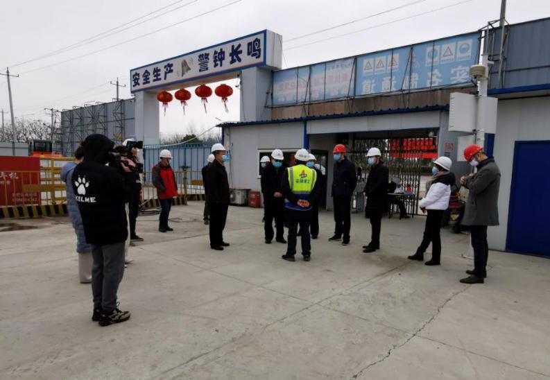 省人大副主任、淮南市委书记沈强赴安建建设淮南项目督导调研