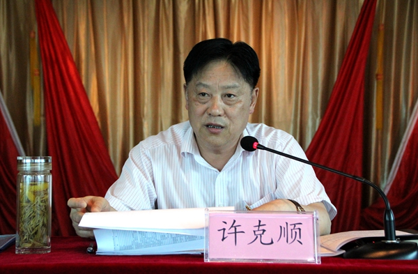 股份公司总司理许克顺到安徽路桥公司开展党史学习教育专题宣讲