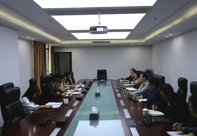 省国资委监事会主席李永江一行莅临路桥集团督察调研事情