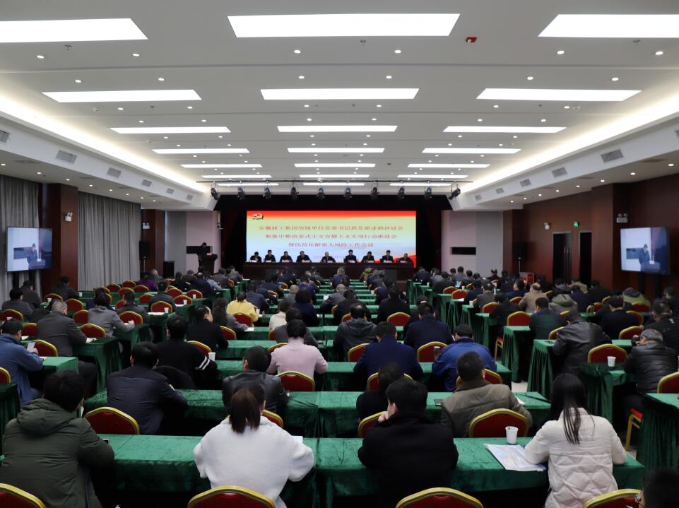 365英国上市控股党委召开抓党建述职评议会和集中整治形式主义权要主义专项行动推进会暨提防化解重大风险事情聚会