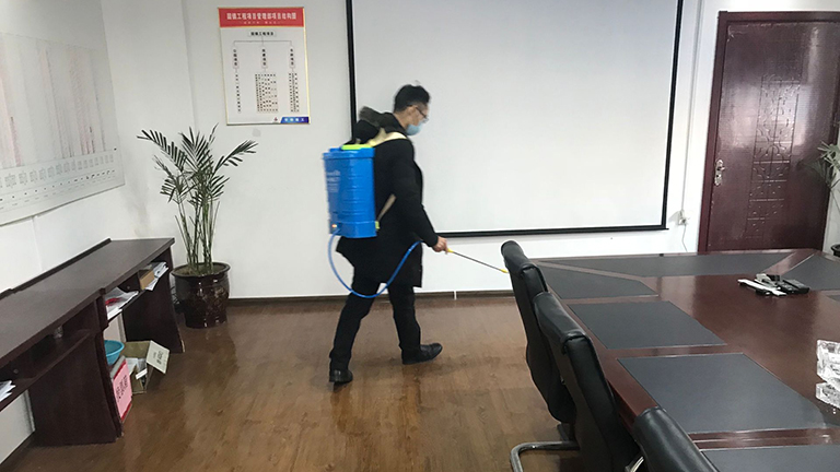 安建建设公司所属二级机构迅速开展疫情防控事情