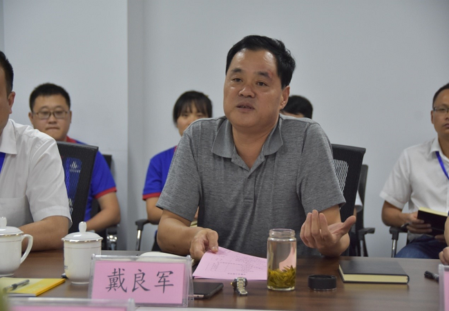 安徽省公路学会理事长罗宁一行莅临路桥集团检测公司调研指导事情