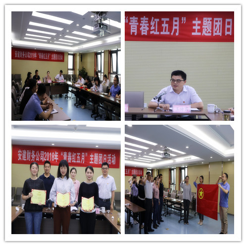 安建财务公司开展 “青春红五月” 主题团日活动