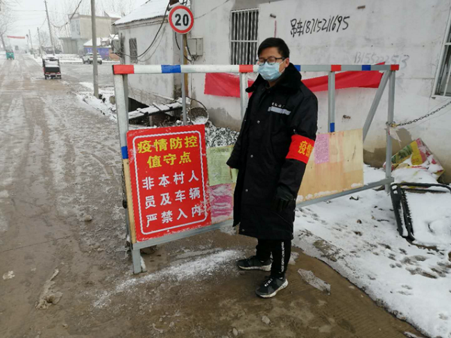 疫情是无声的下令 防控是青年的继续 ——路桥集团G347安九二期PPP项目刘安湘投身家乡疫情防控事情
