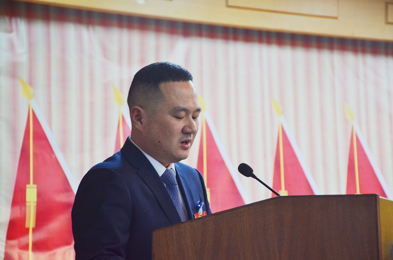 安建建材召开一届四次职工代表大会暨2019年岁情聚会