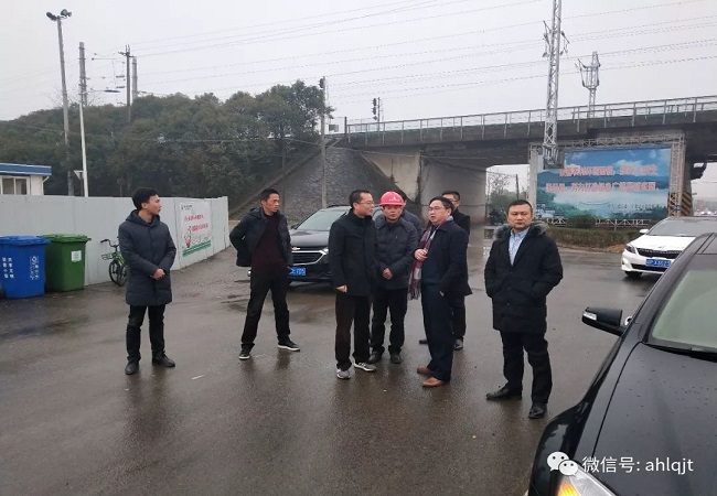 路桥集团党委副书记、总司理欧阳志宜赴广德S230项目调研