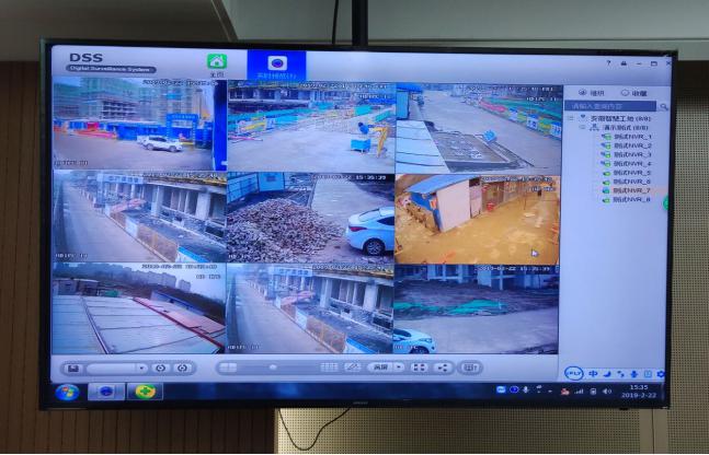 安建建设公司“实时监控+施工现场”一体化清静治理云平台起源建成