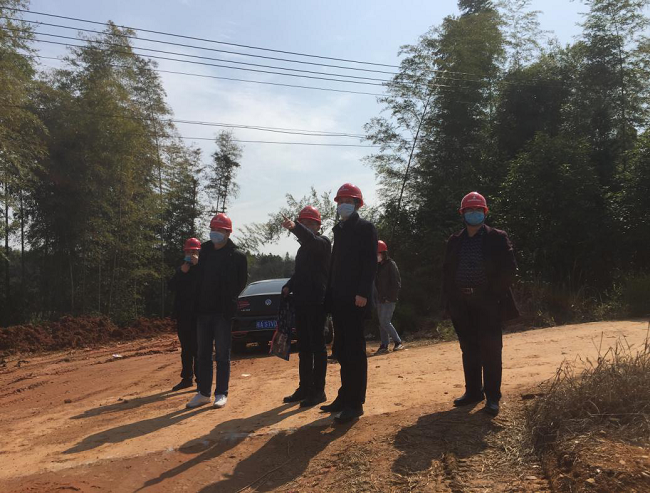 路桥集团党委书记、董事长盛明宏赴芜黄03标项目调研督导