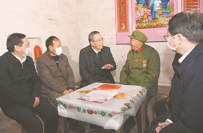 李锦斌在郎溪县、泾县走访慰问和调研时强调 坚持学党史守初心担使命 确保黎民过年放心放心舒心 