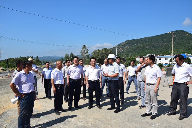 太湖县四买办子向导专题调研安建投资太湖PPP项目征迁事情
