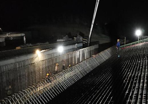 安徽路港“大干120天劳动竞赛”决胜篇系列报道（3）—兴业大道01标项目建设稳步推进，，效果显著
