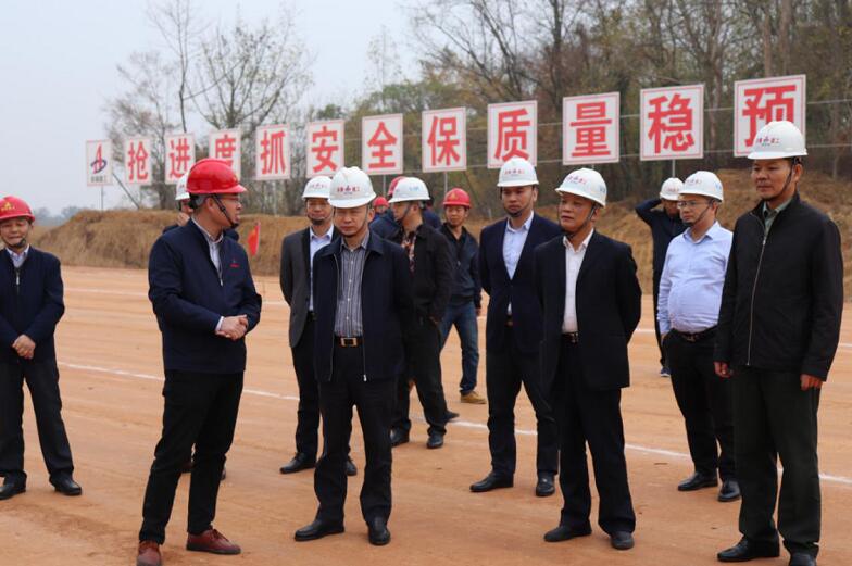赵时运一行赴安建投资怀宁PPP项目调研