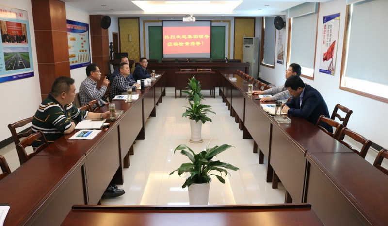 集团公司副总司理王厚良赴广德S215 PPP项目调研