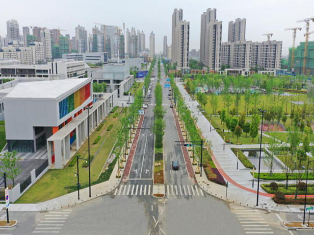 安徽一建合肥市北城区筱斋路及吴王路道排工程获合肥市市政庐州杯奖