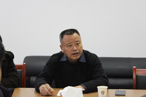 安徽省干部学校专家组一行到技师学院现场验收八大员无纸化审核考点事情
