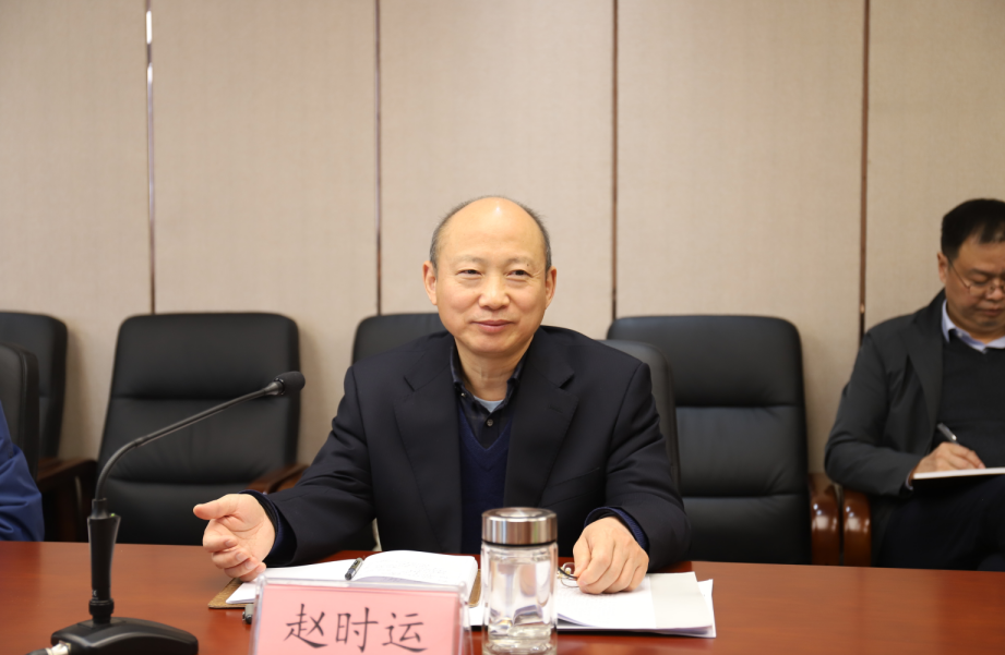 赵时运会见淮北市委常委、濉溪县委书记任东一行