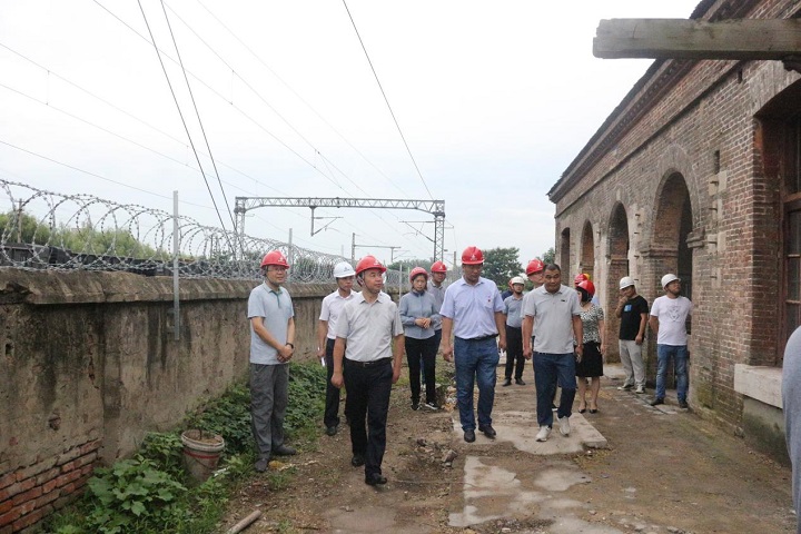 固镇县委书记吴永彬赴安建总承包固镇PPP项目调研
