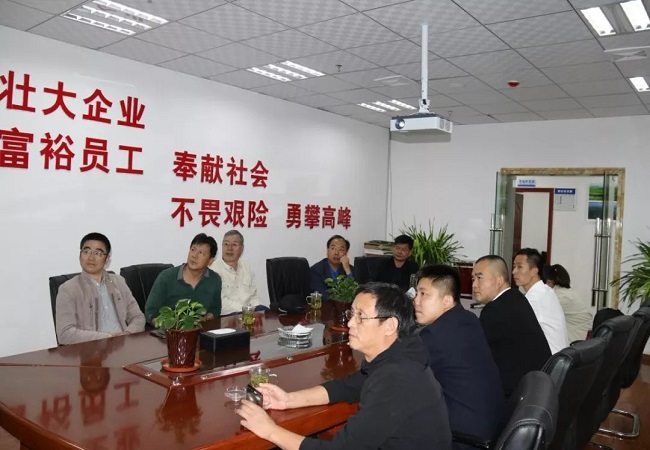 安徽省国资委妄想处等多单位向导莅临路桥集团西藏新瑞公司指导事情