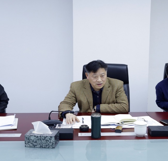 股份公司总司理许克顺带队来路桥集团调研
