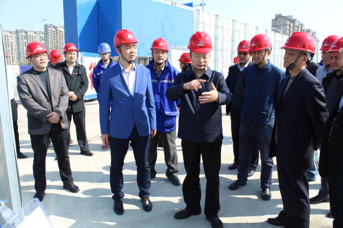 集团公司董事长赵时运赴沛县、淮北项目调研指导