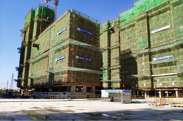 安建建设第一工管部各项目有序开复工