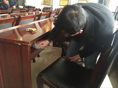 安徽一建团委开展学雷锋青年自愿队服务活动