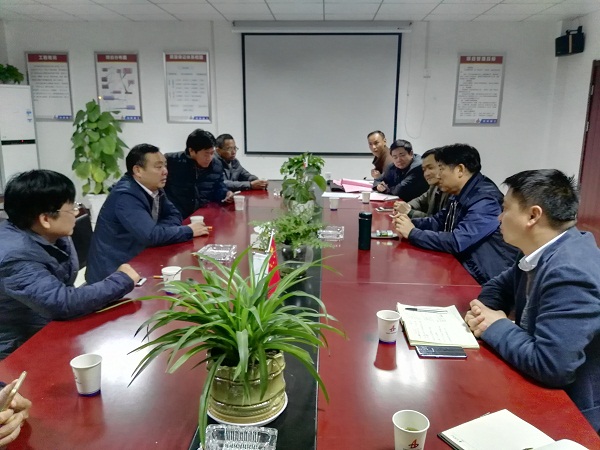 集团公司副总司理许克顺赴泾县调研指导市场谋划事情
